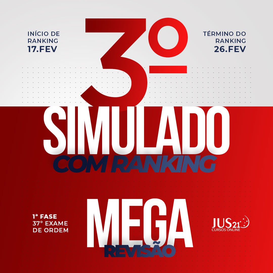 Vem a o 3 e ltimo simulado da Mega Reviso!