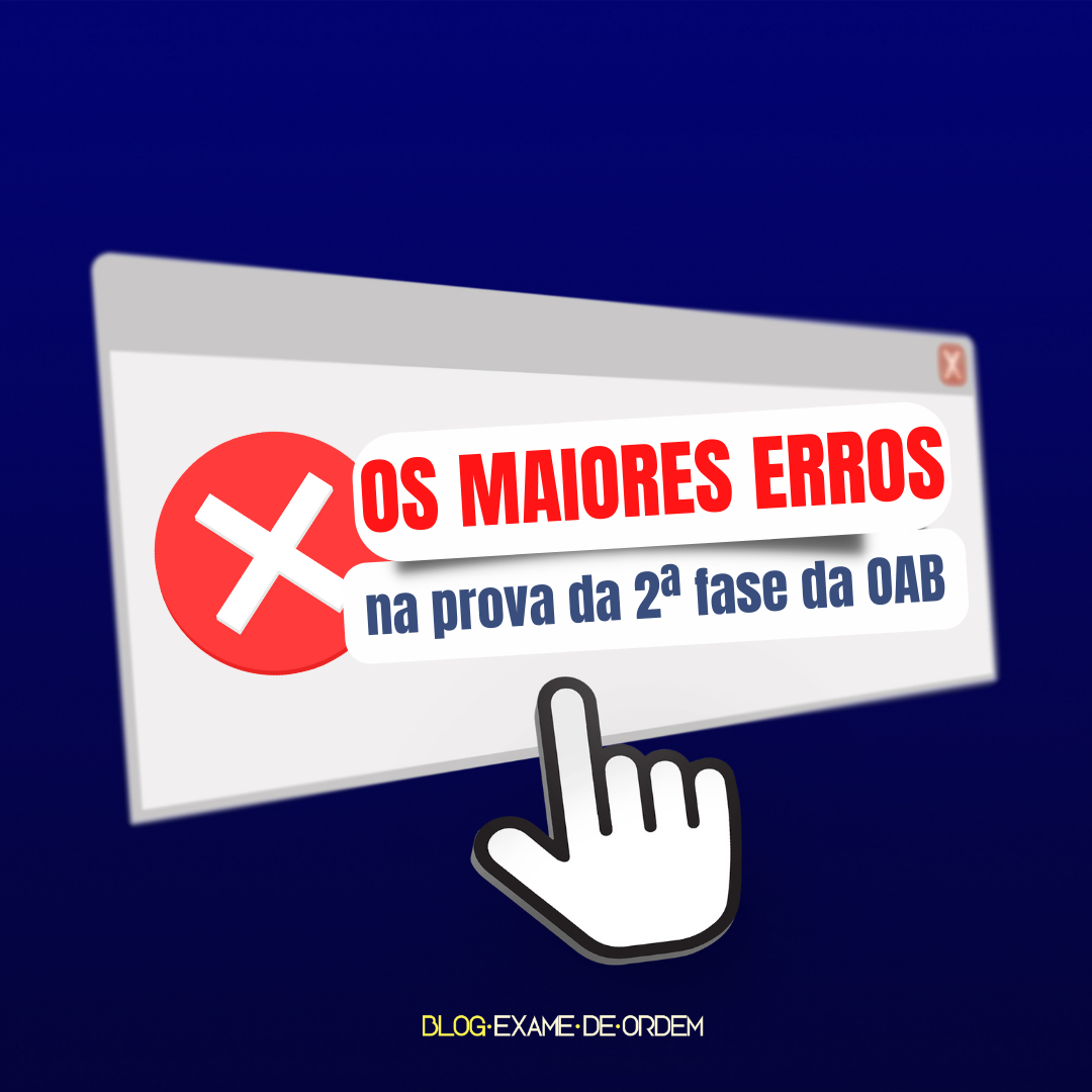 Os maiores erros na prova subjetiva da OAB