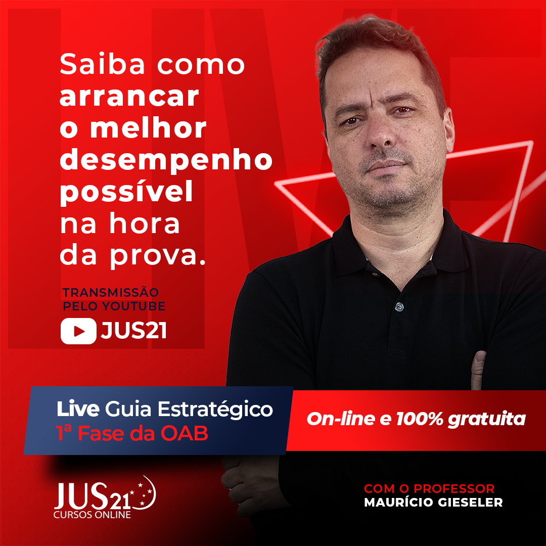 Hoje, 17h, o Guia Estratgico da prova da OAB