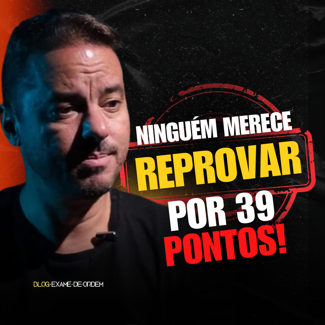 Ningum merece reprovar por apenas 39 pontos