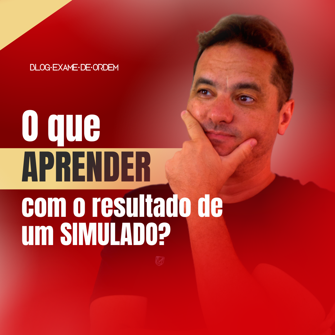 O que aprender com o resultado de um simulado? 