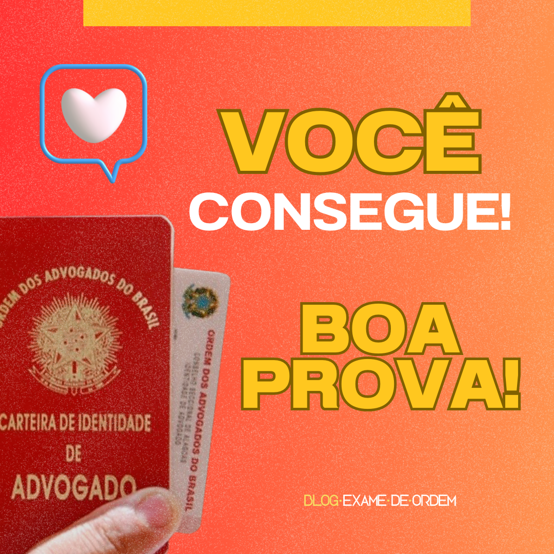 Boa prova!