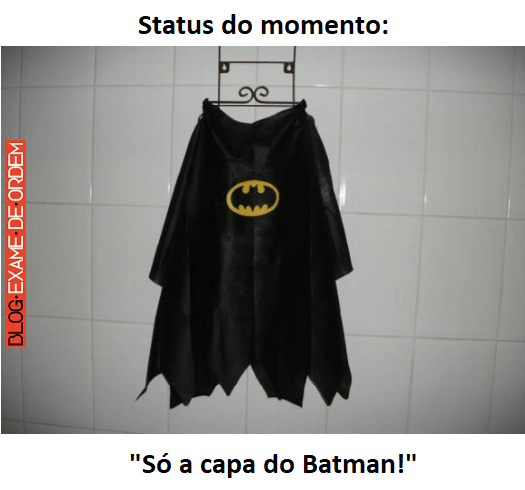 S a capa do Batman....