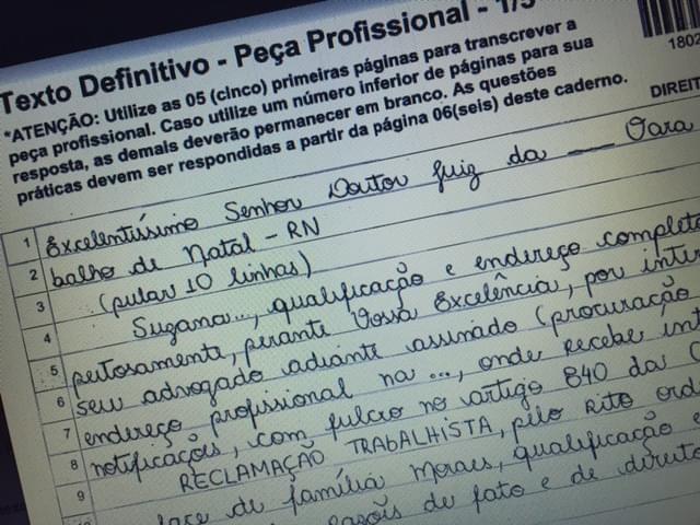 Quantas linhas so necessrias para fazer uma boa pea prtica?