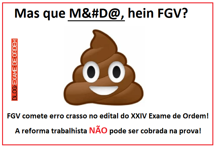 FGV erra com a reforma trabalhista!