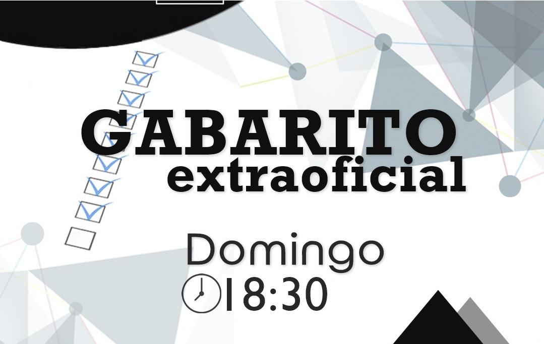 Hoje, 18:30h, Gabarito Extraoficial do Jus21