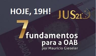 J vai comear: Os 7 Fundamentos da Aprovao na OAB!