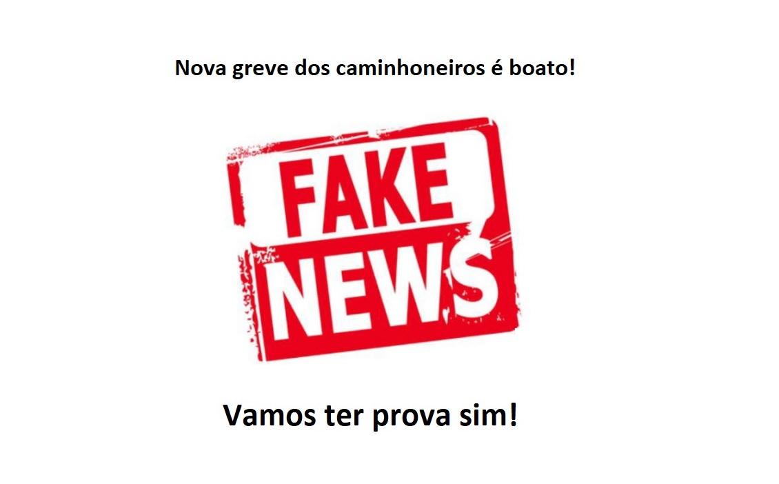 Vai ter prova sim! Greve dos caminhoneiros  boato!