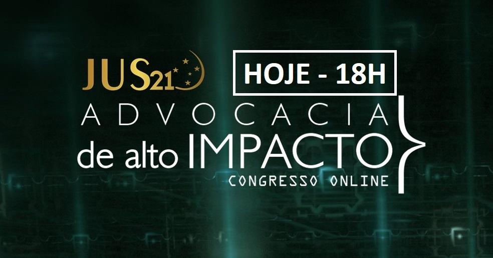  hoje! A partir das 18h inicia o 