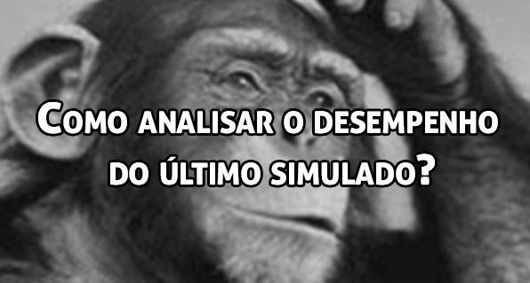 Como analisar o desempenho no ltimo simulado?