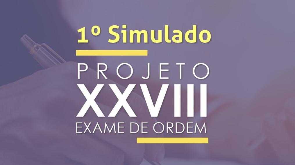 Online e gratuito: vem a o 1 Simulado Jus21 para o XXVII Exame de Ordem