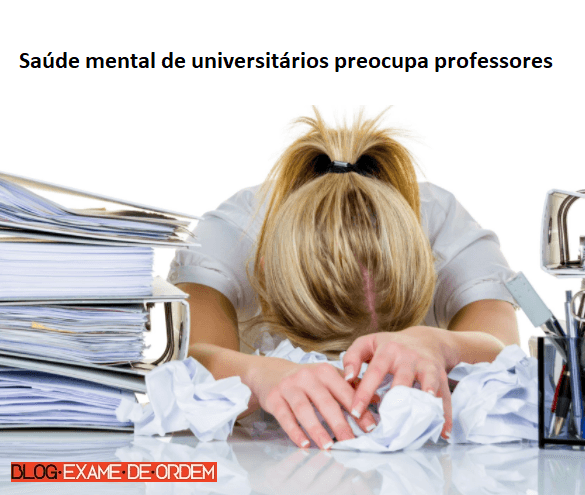 Sade mental de universitrios preocupa professores