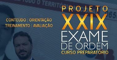 Projeto XXIX Exame de Ordem: Estude CERTO para a OAB!