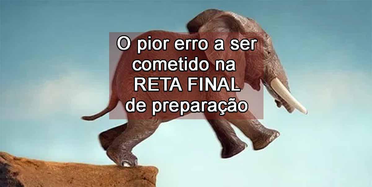 O pior erro a ser cometido na reta final da OAB