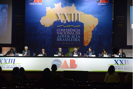 O futuro do Exame de Ordem na Conferncia Nacional da Advocacia Brasileira