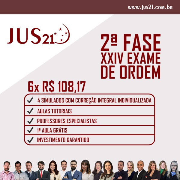 A 2 fase do XXIV Exame de Ordem  no Jus21
